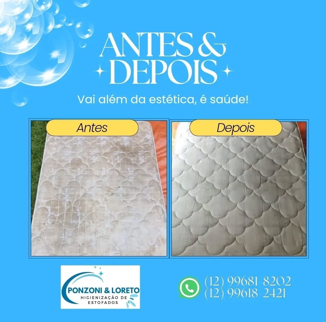 Higienização de Colchões Caçapava